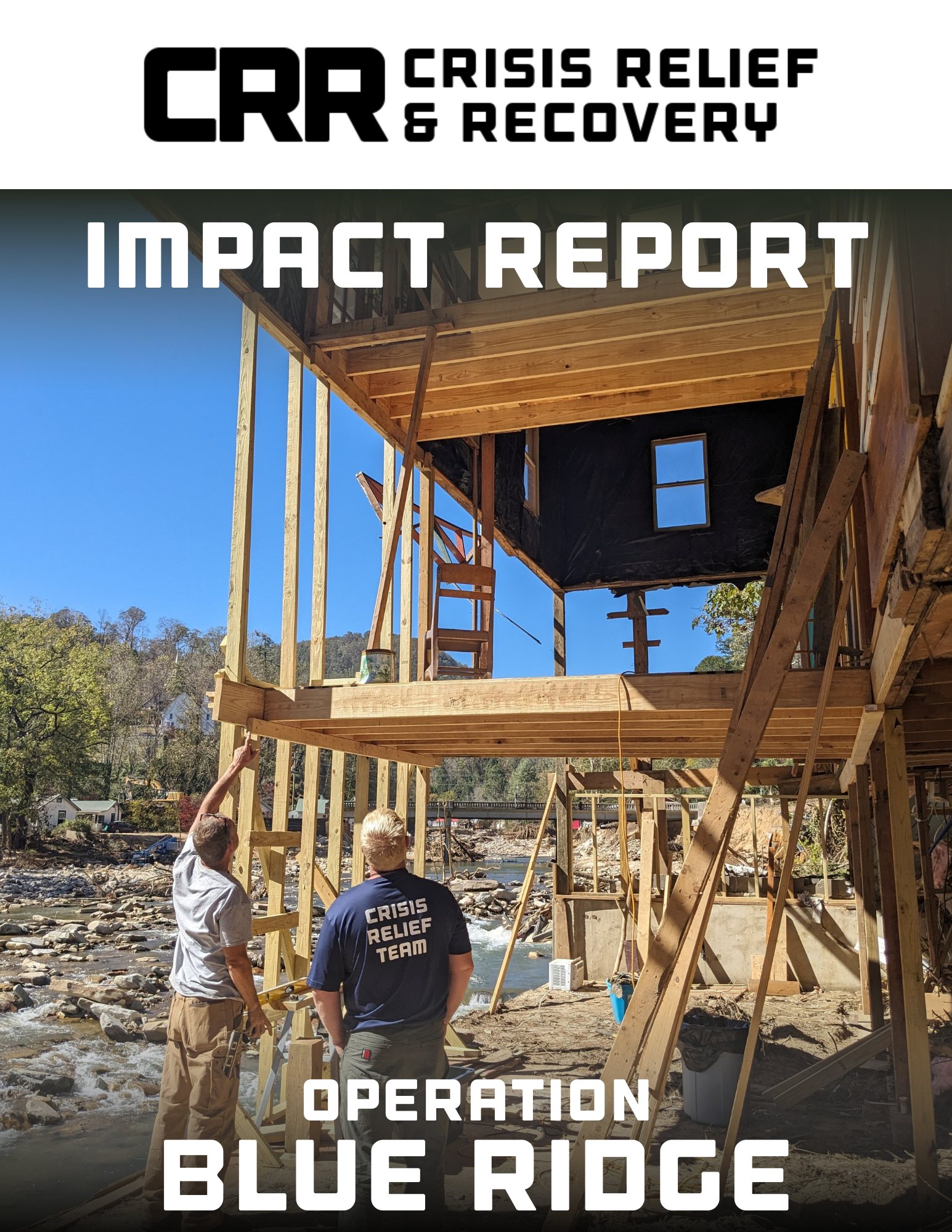 Operation BLUE RIDGE Impact Report – Crisis Relief and Recovery